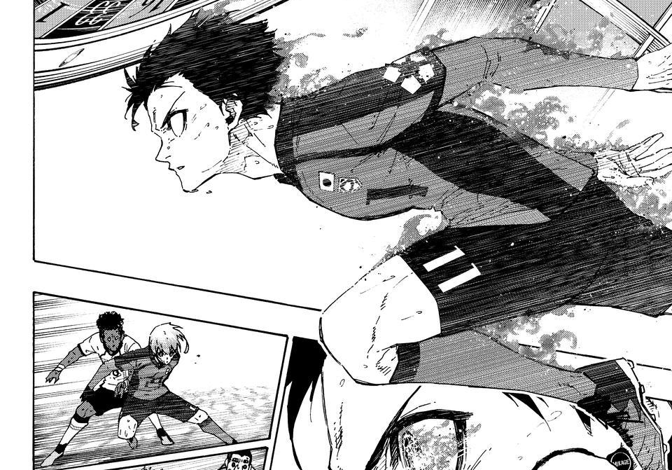 Streplic's tweet photo. Ray Dark will become interested in Isagi after the England match.

Japan defeating England is a HUGE upset, and who will lead them to Victory? Isagi.

His popularity will sky rocket, but most importantly his ability to defeat those superior to him will come to light.

And I think Ray Dark could see this as Isagi's potential NG11 weapon: something unique, marketable, and capable of generating serious revenue.

Just think about it. The underdog who can take down the giants. Everyone wants to see that.

I don't think Blue Lock fans realise how massive this upset would be. Japan knocking England out in the group stages would be WORLD NEWS.

And right at the centre of it all would be Isagi Yoichi.

There's no way Ray Dark ignores a player like that.