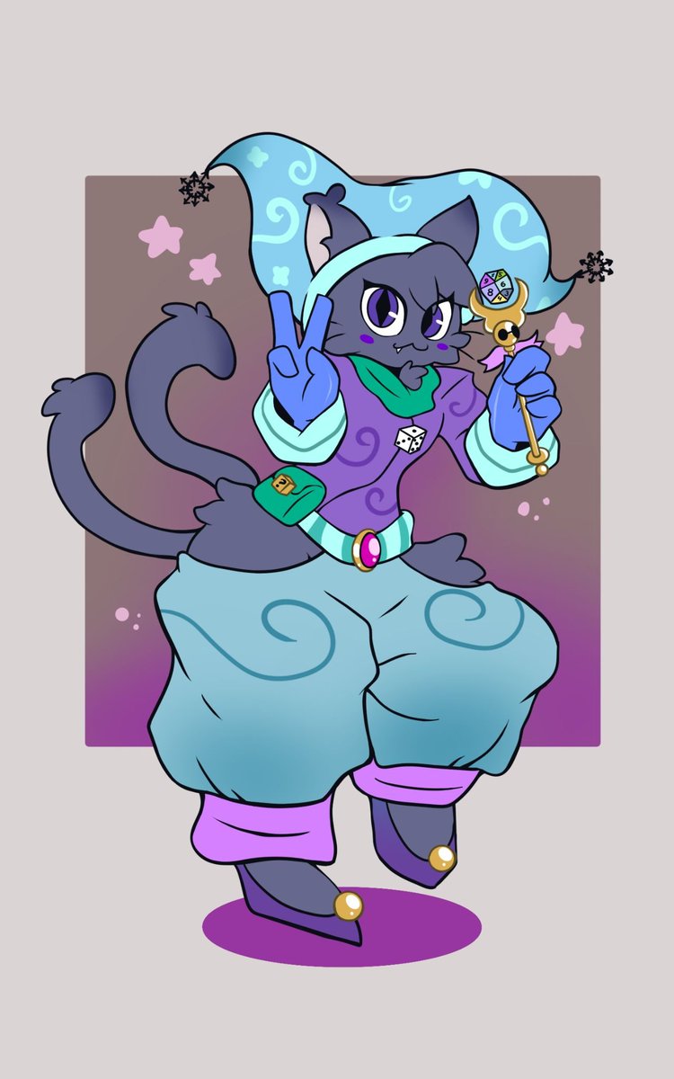 WoolScissors's tweet photo. Forgot if I also showed this character but

Meet Missil! An adorable short mage boy who can't control his own magic, but he always means to do the right thing!

(Of course drawn by @Yukirita_ and commissioned by me) https://t.co/iXEnBBcgZJ