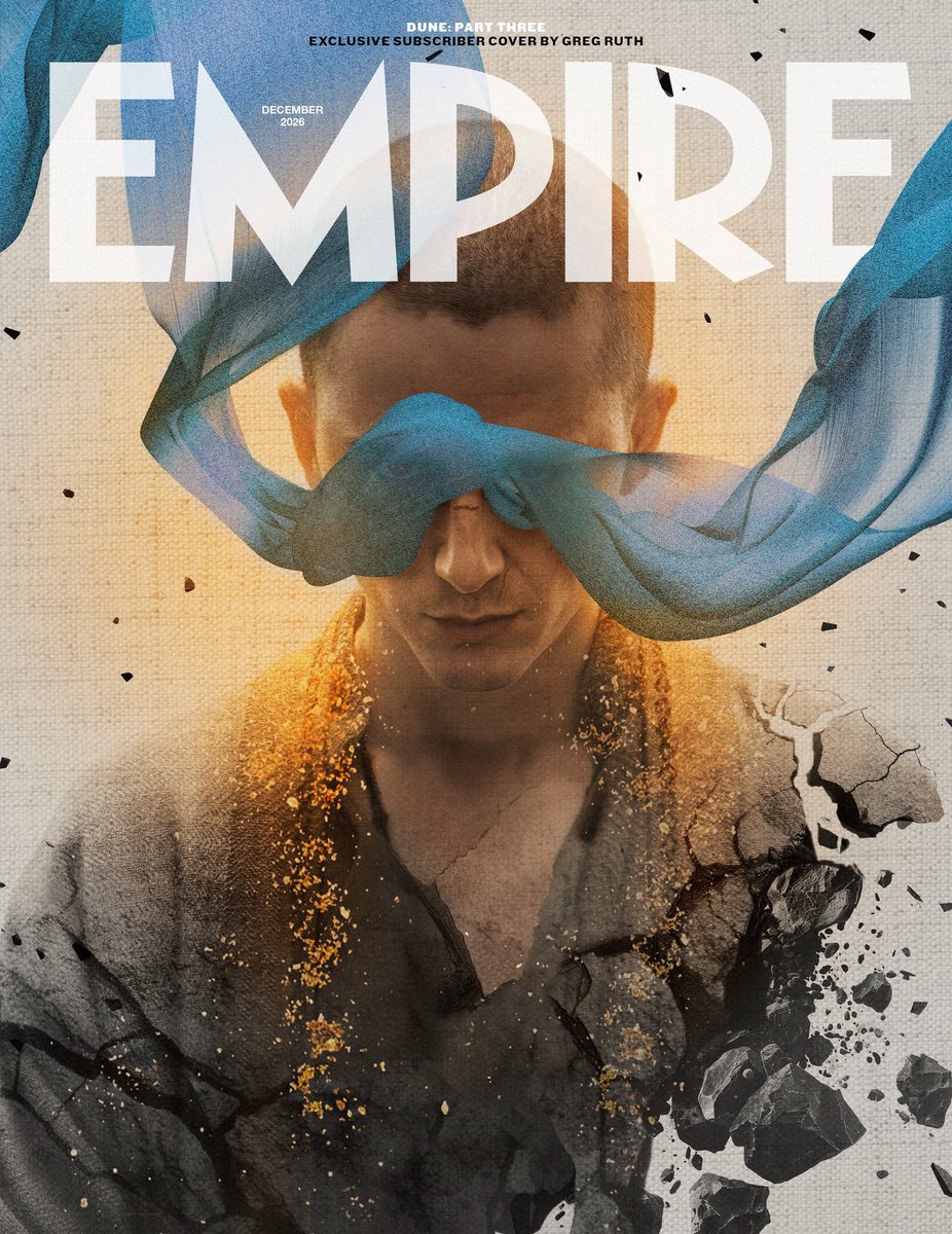 FilmUpdates's tweet photo. Zendaya on Paul keeping Chani’s blue scarf as a symbol of their lost love in ‘DUNE: PART THREE’

“Think about things that are just items until someone you know or loved has touched [them]. Then there’s distance, or there’s loss, and that item is now something much more.”

(https://t.co/go3durDIZD)