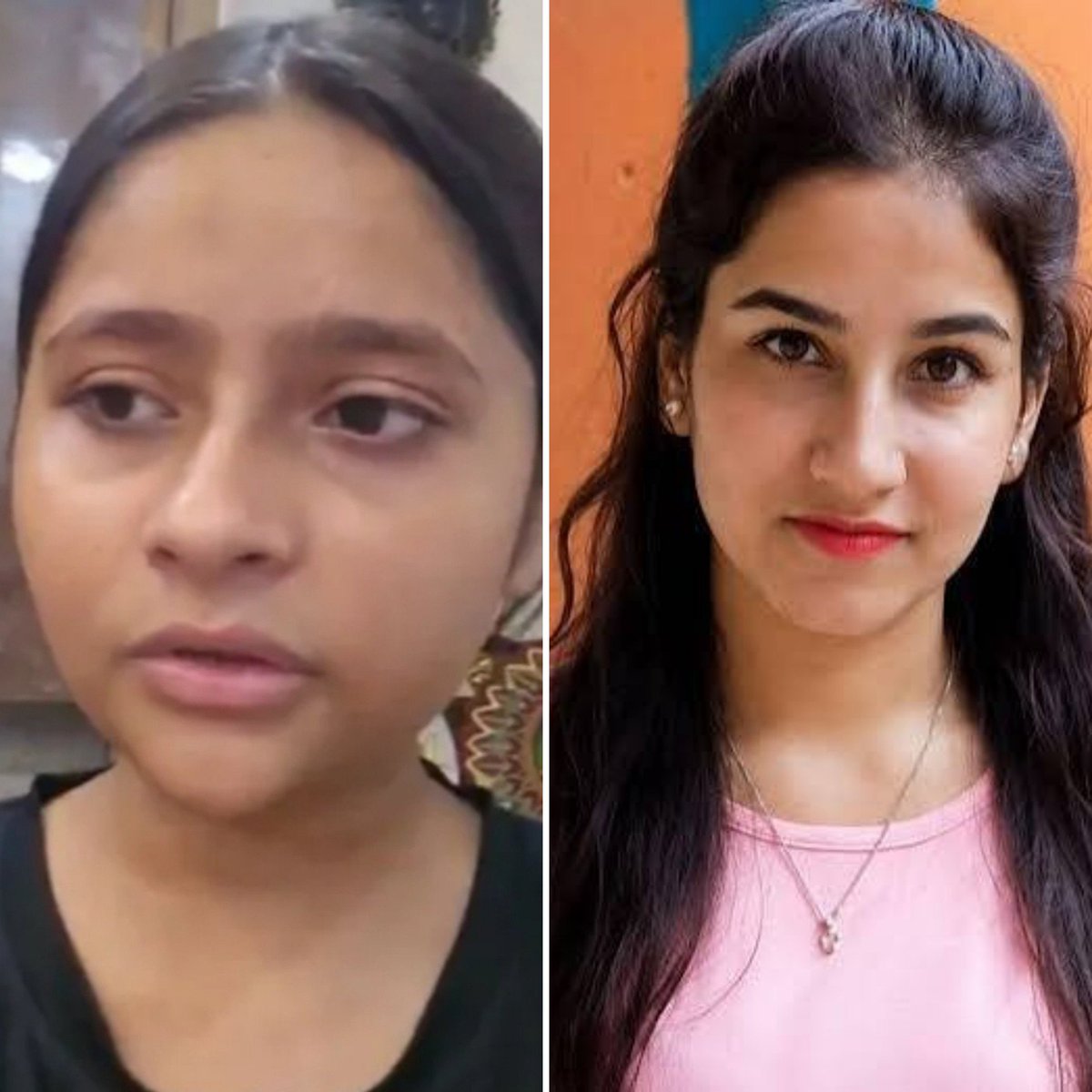 ImHydro45's tweet photo. Dalit girl Nishu Azad got what she wanted.
- BJP police arrested Swatantra Bharadwaj.

UC girl Ankita Bhandari didn't get any justice.
- BJP appointed Dushyant Kumar as Governor.

This is the reality of BhimJP governance.💔 https://t.co/oJgkphHZEZ