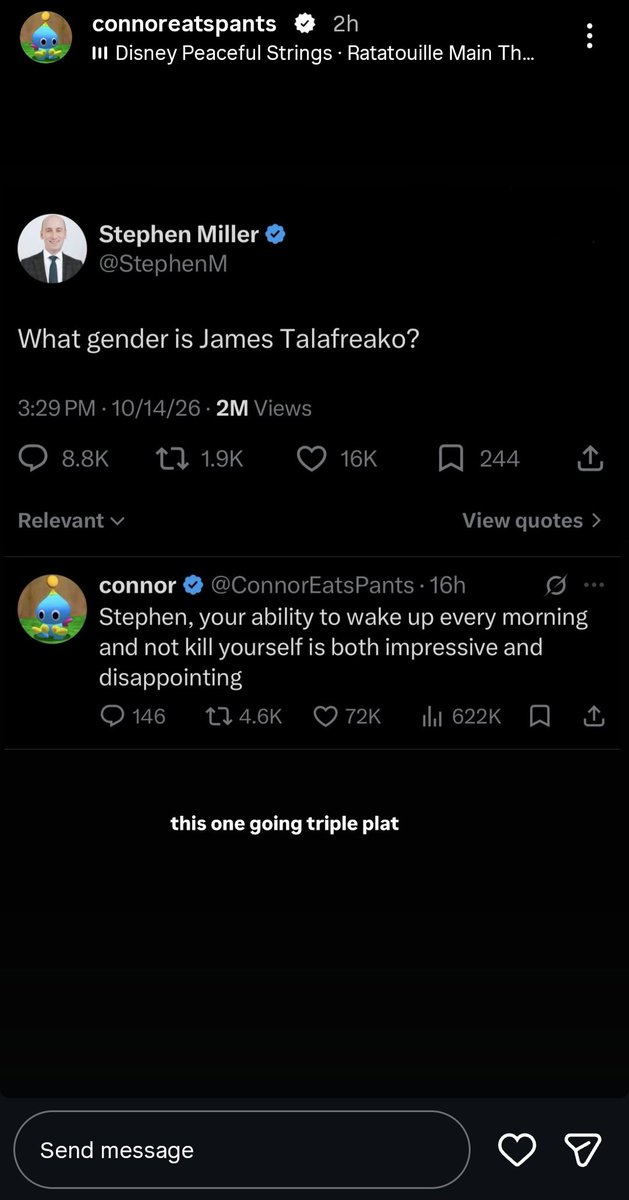 connor6Updates's tweet photo. New Instagram Story https://t.co/1h7rsWB46K