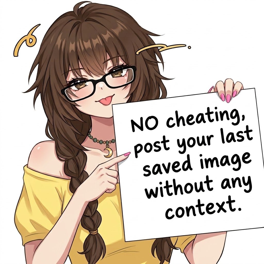 MumbleBubble_VT's tweet photo. Don't cheat and be honest 😊💛 https://t.co/sxrpTpVdbj