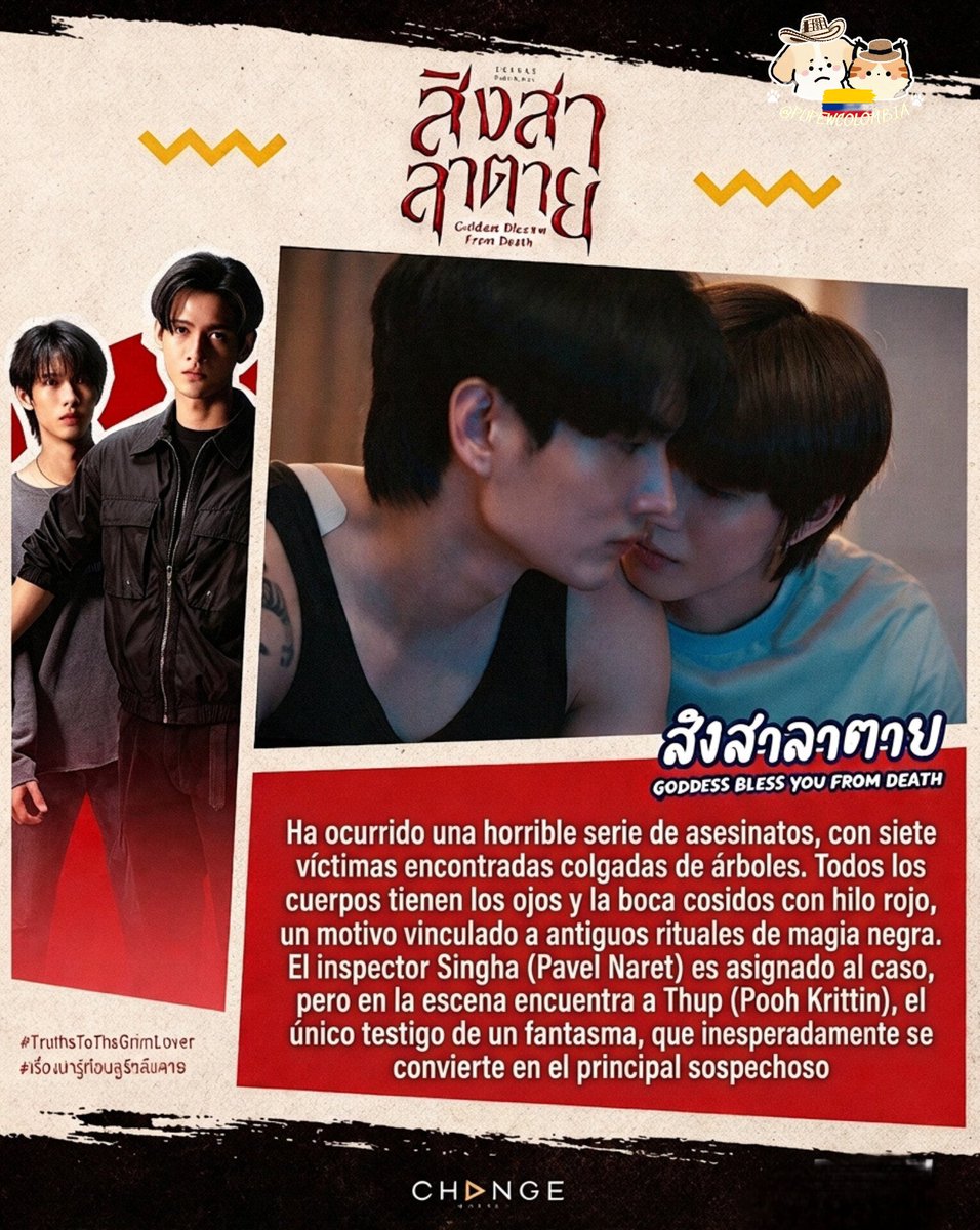 PupewColombia's tweet photo. ⏳ 44 cosas que debes saber antes de ver “The Grim Lover"
Hagamos una cuenta regresiva de 44 días con 44 datos curiosos antes de ver la serie Amor, Olvido, Muerte.
¡4 series, 3 sabores diferentes, a tope! de los actores PoohPavel 🏎️💀🌓
#TruthsToTheGrimLover
#Poohpavel https://t.co/SGy0LNGo8d