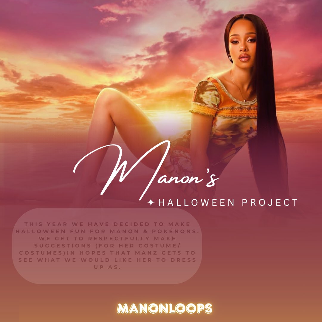 manonloops's tweet photo. CALLING ALL POKÉGHOULS 👻 FOR SPOOKYNON🎃🎃🎃

It’s officially Spooky Season and it’s time to summon your best Halloween Costume ideas for Manon. Read the instructions below on how to participate in this light hearted fun project for the people’s Princess. 

Y’all can start posting your ideas today!!! And remember to use the following tags:
 
#SpookyNon
#ManonForHalloween
#GhoulsForManon