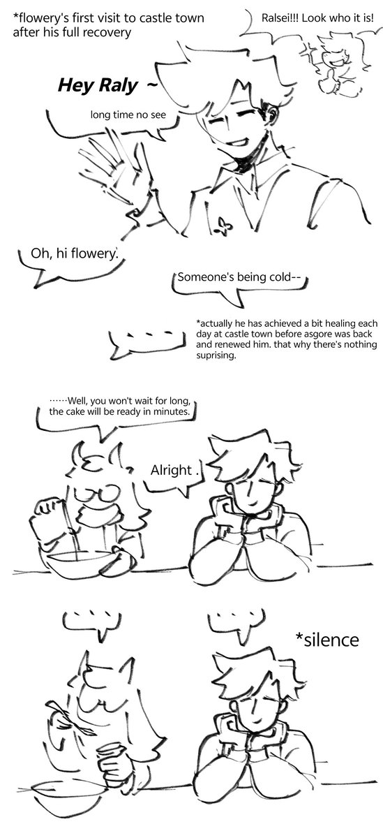LLazyLeah's tweet photo. 🌼🧣🌼#deltarune #flowery #ralsei 
（hope you can understand... my... English...and... enjoy it ? ）
 someone said "maybe in another life we could have been friends " as his last words. thats pretty inspiring https://t.co/cQVyvMSA2Q
