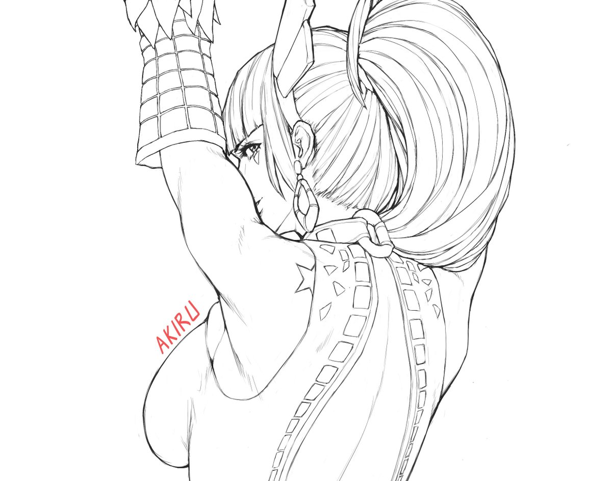 aka_yabai's tweet photo. Line Art version of Magik.. 

#magik #MarvelRivalsㅤ #illustration‌‌ #artㅤㅤㅤㅤ https://t.co/zQbLpeUTML
