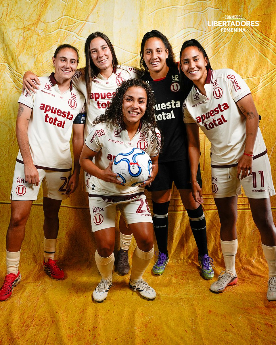 LibertadoresFEM's tweet photo. 🇵🇪🏆 ¡La ⓤ está lista para su estreno!

CONMEBOL #LibertadoresFEM ⚽️ https://t.co/h9ISpqcsWC