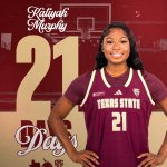 Photo by Texas State WBB (@TXStateWBB)
