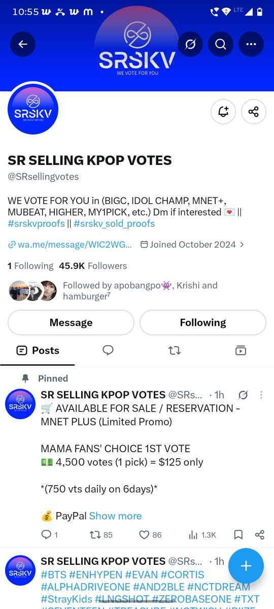 ManyaMa01077877's tweet photo. @SRsellingvotes #BTS https://t.co/sbXUhTjOME