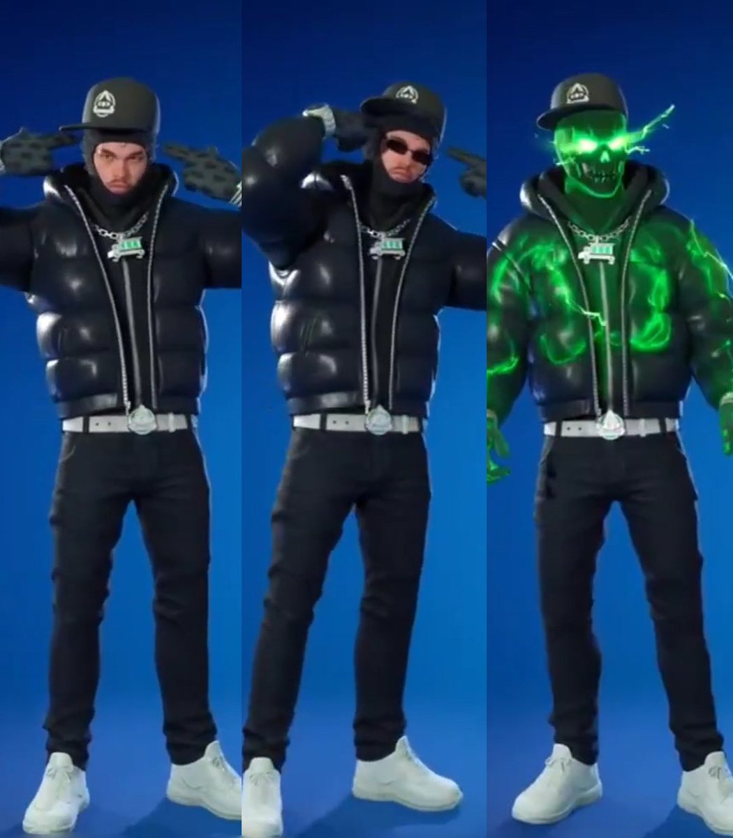 Kurrco's tweet photo. All variations of Yeat's new Fortnite skins 🎮🔥 https://t.co/8GNLUAAJMU
