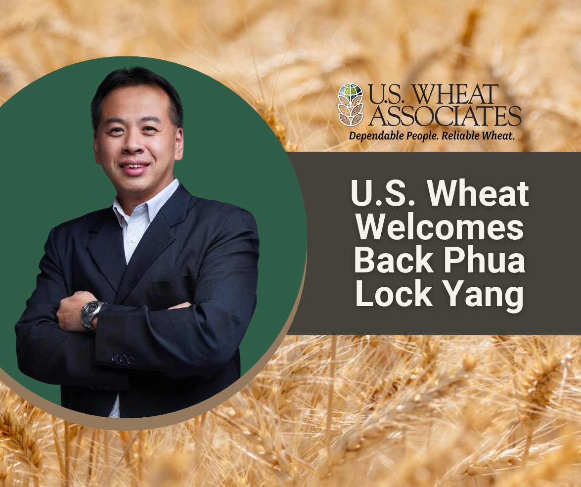 uswheatassoc's tweet photo. "U.S. Wheat Welcomes Back Phua Lock Yang to South and Southeast Asia Technical Team." via @uswheatassoc 

https://t.co/c1bluxUAun

#USWheat https://t.co/GTkhmb3XZs