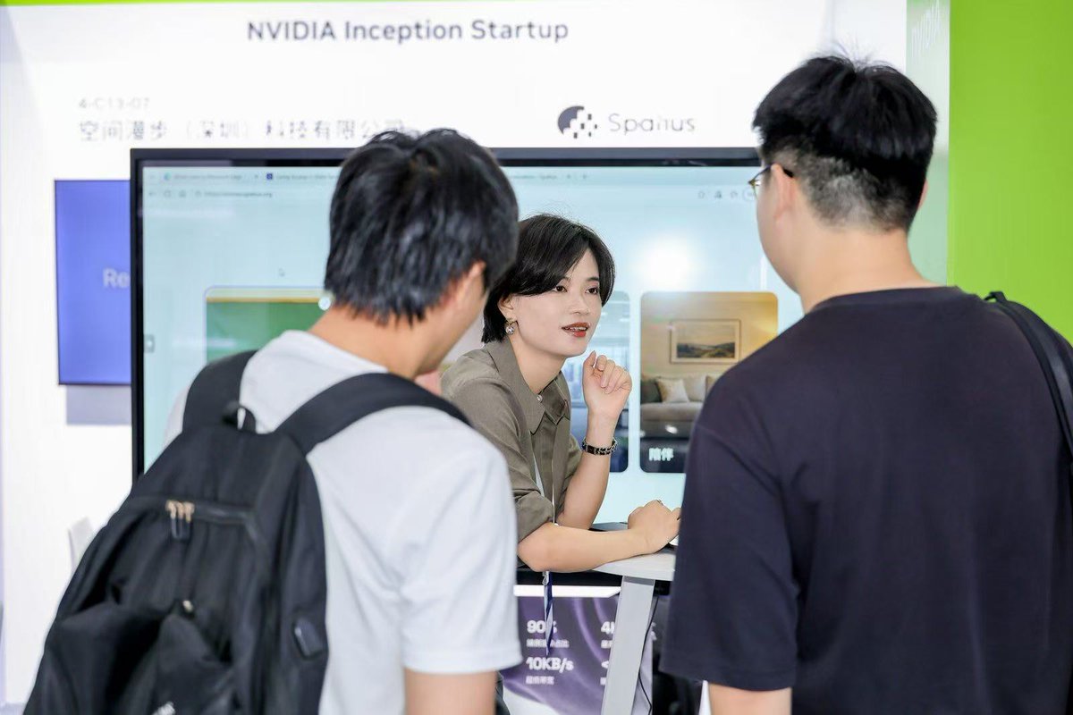 spatius_avatar's tweet photo. And that’s a wrap on @NVIDIA Apsara Conference 2026!

From creating digital selves to exploring real-world applications of AI avatars, it was exciting to connect with builders, businesses, and innovators shaping the future of human-AI interaction.

A big thank you to everyone who stopped by, tried Spatius, and shared their ideas — and to NVDIA for bringing us together!

Try it yourself: https://t.co/wi5RGSC8xG. Building with avatars? Get in touch.