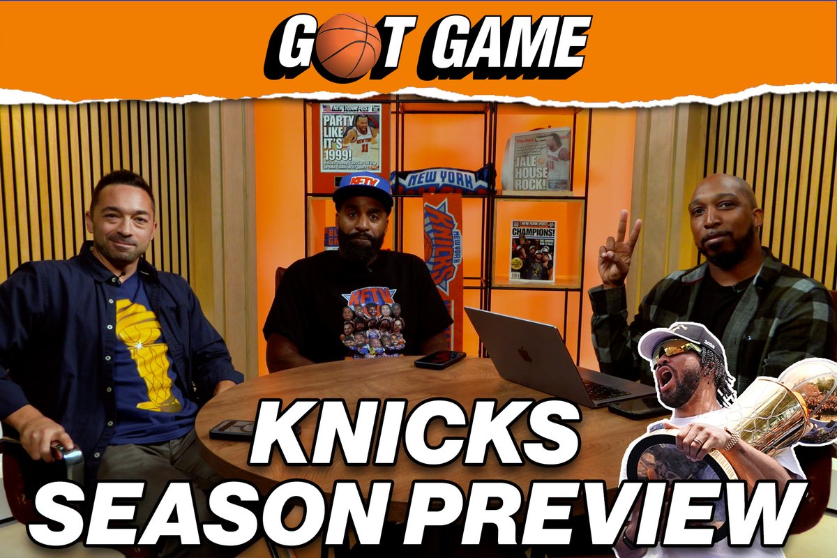 nypost's tweet photo. Knicks Season Preview w/ CP "The Fanchise" &amp; Jonathan Macri | NY Got Game https://t.co/gBVikLboDe https://t.co/56fVaYTSA7
