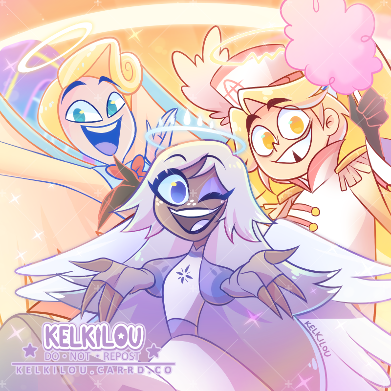 kelkilou's tweet photo. Brand new squad, crew, or clique
If you want some buddies,
You'll have your pick! 💛✨

#hazbinhotel #fanart https://t.co/PazOBJtOTR