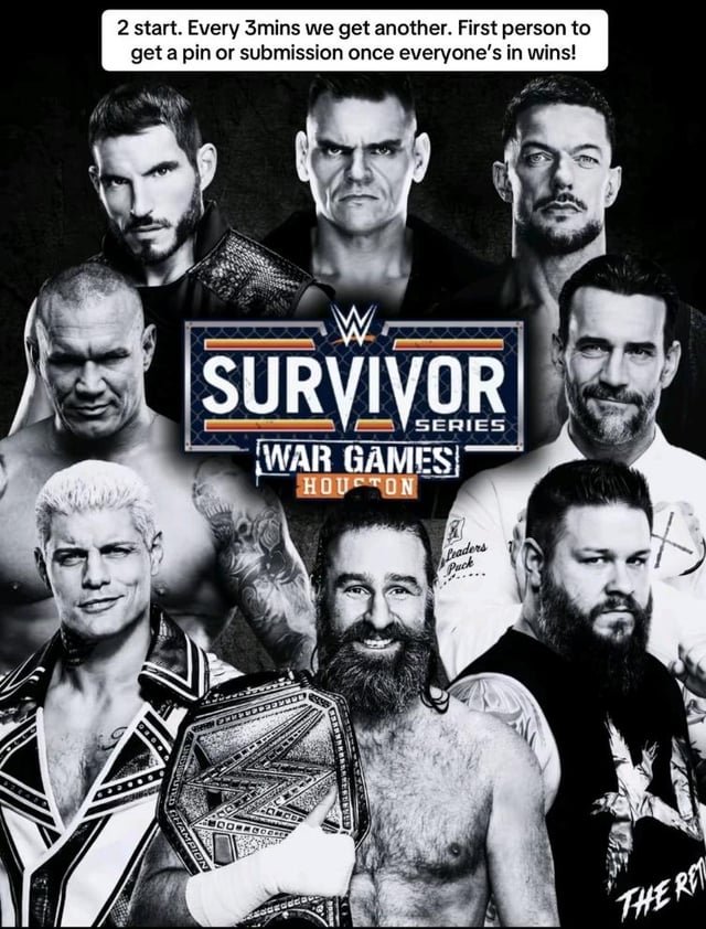 SethKeshCore's tweet photo. What if.... Wargames was for the WWE Championship... https://t.co/FL076F9Kob