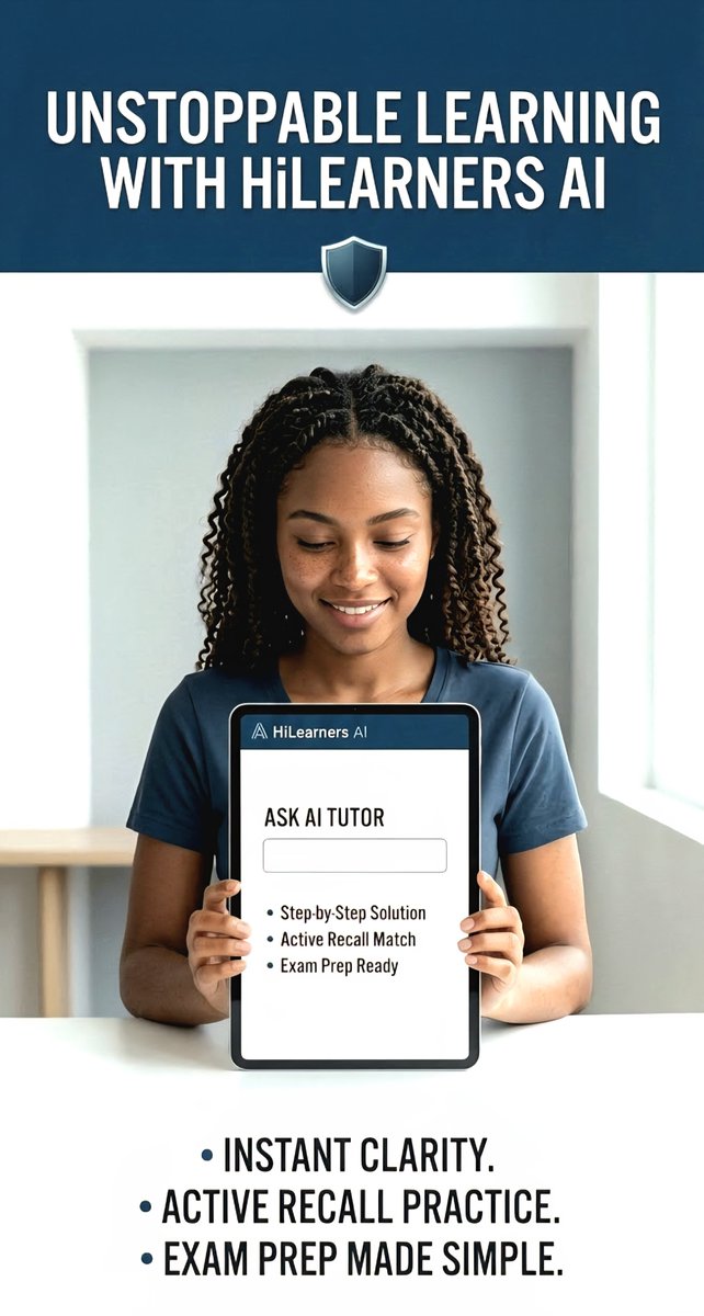 Young_AD_19's tweet photo. One of @HiLearnersAI amazing features is, it breaks down complex topics step-by-step so you actually understand what you're learning with easy explainations videos &amp; related past questions. ✅

  Visit 🔗 https://t.co/jM00w1whxi for unstoppable learning 🧠🔥
  
#HiLearnersAI https://t.co/89bV82BIb8