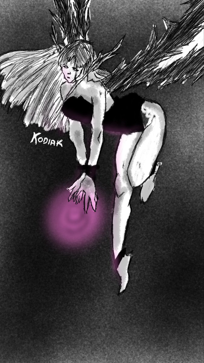 0Artthur's tweet photo. #hada #dark #ilustracion https://t.co/TBg5scVBIJ