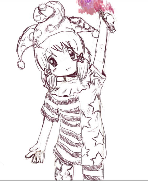 Melus5225's tweet photo. clownpiece as amelia ok #hetatwt #touhou https://t.co/U6TIQ0HErj