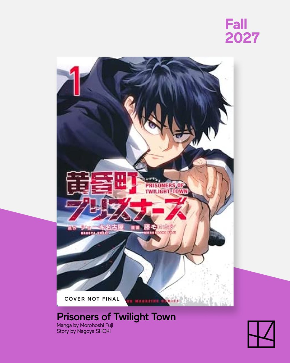 KodanshaManga's tweet photo. Prisoners of Twilight Town
by Nagoya SHOKI &amp; Morohoshi Fuji
17+

Yuma Sendo says goodbye to his life when a wrongful conviction sends him to Twilight Town, a lawless region where even basic necessities must be purchased via pounds of flesh. What hope does Yuma have to survive? https://t.co/0SUsjwHSaQ