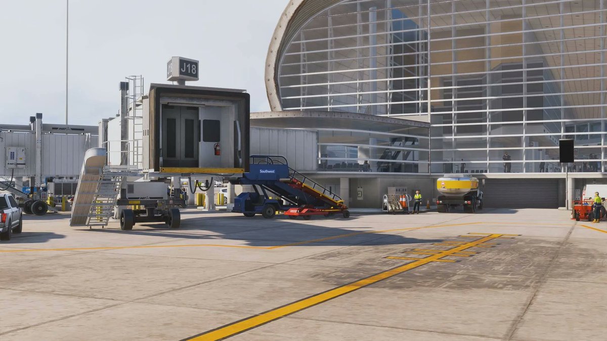 simflight's tweet photo. 🌴 MK Studios - KMIA Miami MSFS24 is here!

Explore Miami International with 4 runways, detailed terminals, major cargo aprons, animated jetways and custom ground textures. Includes landmarks around the airport.

Buy now
🔗 https://t.co/ADkMo6hBBG

🎬 https://t.co/FInJlNEYd6 https://t.co/84dEdBc55F