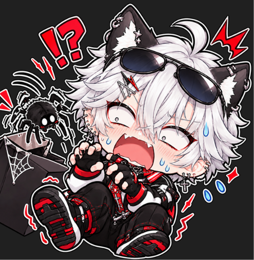 CobyRaze's tweet photo. Fun fact: I absolutely HATE spiders. Sorry, these creatures shouldn't be near me, I'll descent into the abyss instead...🕷️ Why? I'll tell you in my upcoming stream! https://t.co/tX0Sh8ER0l