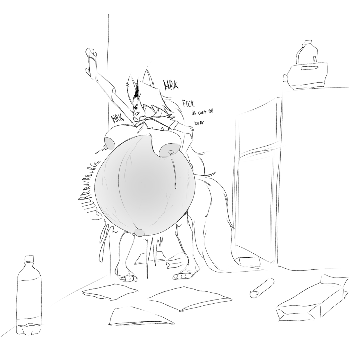 polliwampus's tweet photo. //near bursting/extreme stuffing 

kitchen raiding loona https://t.co/jirqoLpeZe