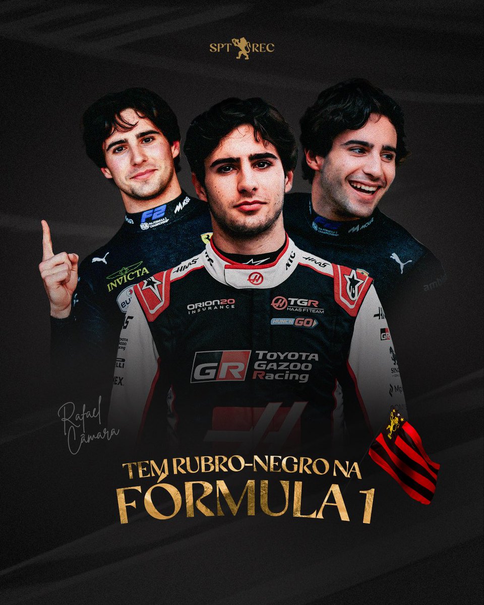 sportrecife's tweet photo. 𝐓𝐞𝐦 𝐫𝐮𝐛𝐫𝐨-𝐧𝐞𝐠𝐫𝐨 𝐧𝐚 𝐅𝐨́𝐫𝐦𝐮𝐥𝐚 𝟏! 🏎️

O recifense e torcedor do Sport, Rafael Câmara, foi confirmado na disputa da Fórmula 1 para a temporada de 2027! Aos 21 anos, ele é um dos melhores pilotos jovens do mundo e lidera a Fórmula 2! 

Rafael Câmara, inclusive, será o primeiro nordestino da história na categoria - elite do automobilismo mundial.

Parabéns, Rafael! A torcida rubro-negra te acompanha e segue na torcida por ti! 🦁
