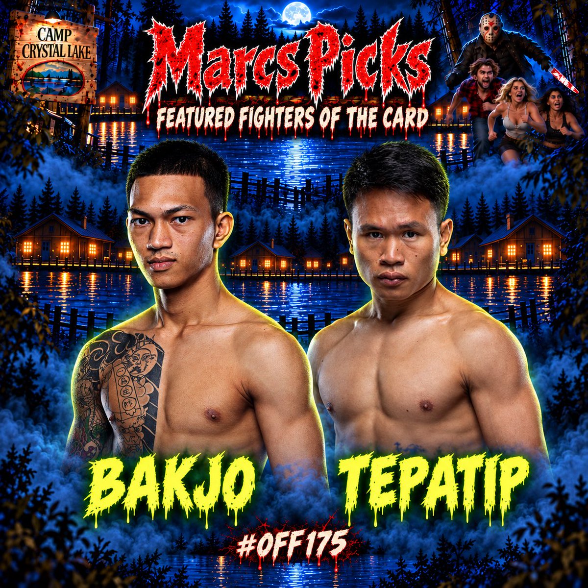 Marcus_MMAandPW's tweet photo. What’s up Fight Fans?! Here are my picks for #OFF175! Headlined by a Flyweight Muay Thai bout between Laemsing and Rhenimi! #ONEChampionship #MuayThai #MMA #MarcsPicks https://t.co/uC6rucVeJe