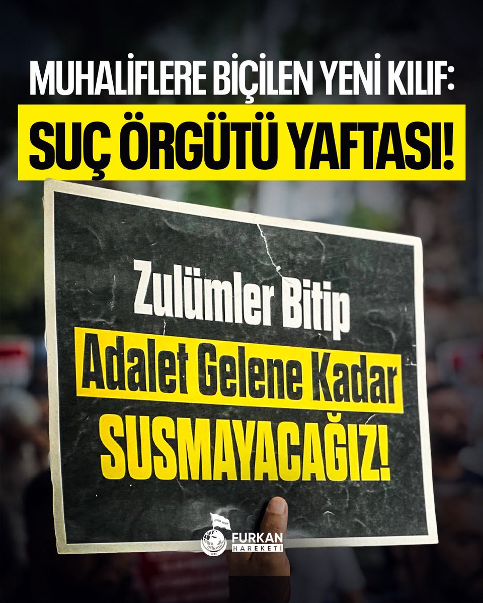 ta297337's tweet photo. SuçDeğil SusDosyası
SuçÖrgütü IftirasınaCevap
FurkanHareketi Tertemizdir
MasumiyetKarinesi GaspEdildi https://t.co/Q1DdHvCpKs
