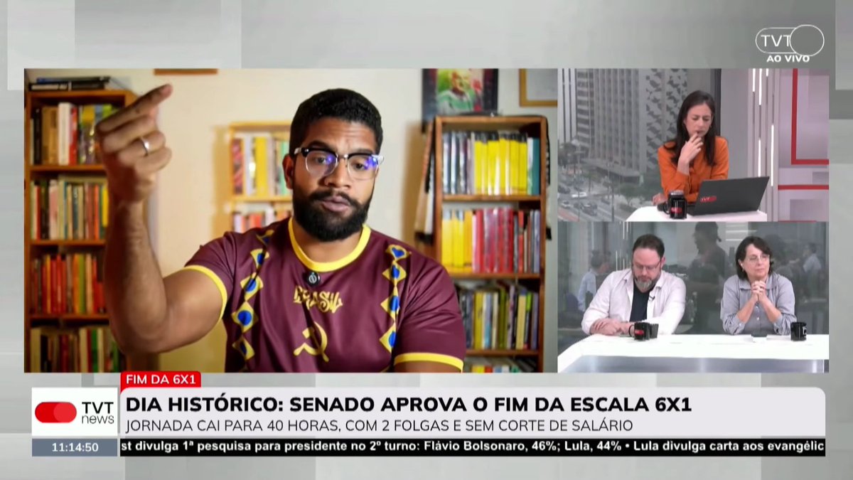 luttyshimanutri's tweet photo. Jones Manoel disse em entrevista à TVT que vai pautar um projeto que limita taxa de juros no cartão de crédito e financiamentos para compra de automóveis e imóveis, com base em regramentos que já existem em outros países.

"Quero ver o infeliz de extrema direita que vai ser contra limitar a agiotagem dos bancos"