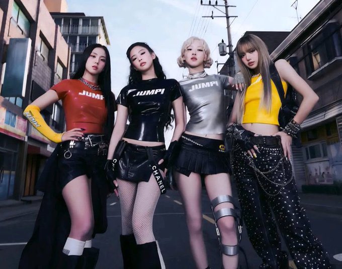 pinksview's tweet photo. .@BLACKPINK is the biggest girl group hitmaker of the 2020s by Billboard Global 200 chart points, according to analytics data. 

‘JUMP’ is listed as their defining hit in the ranking. https://t.co/3Orsa4YxQb