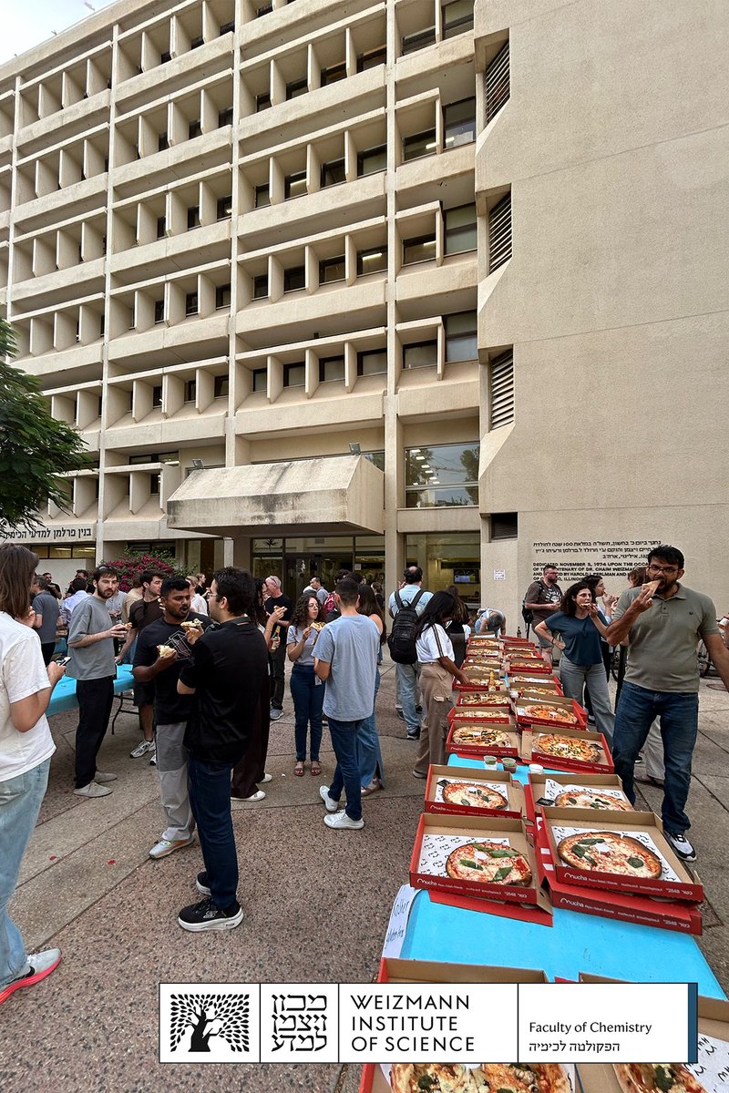 WISChemistry's tweet photo. After a short summer break, the Faculty of Chemistry’s happy hours are back! Many thanks to the @YaffeLab  for organizing this event! https://t.co/y1aRH5IsnU