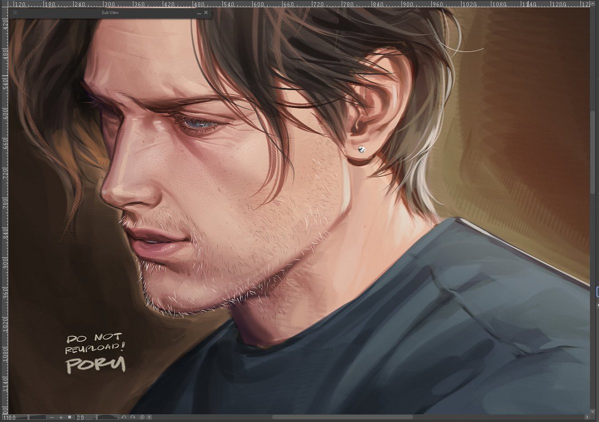 porucatto's tweet photo. bonus up-close! got carried away detailing his pretty face 🥹 https://t.co/Ef2yARY3kZ