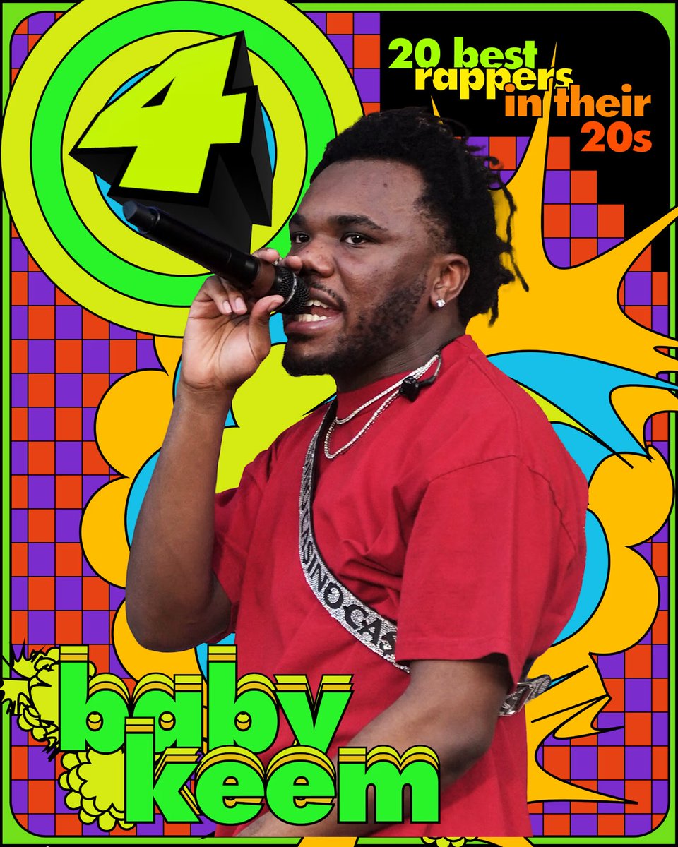 nfr_podcast's tweet photo. The 20 Best Rappers In Their 20s Right Now, via Complex 👇

20. JIM LEGXACY
19. DESTROY LONELY
18. NINO PAID
17. SAMARA CYN
16. LIL YACHTY
15. DAVE
14. LATTO
13. LOE SHIMMY
12. CHE
11. SEXYY RED
10. BOSSMAN DLOW
9. BIGXTHAPLUG
8. DOECHII
7. GLORILLA
6. YEAT
5. KEN CARSON
4. BABY KEEM
3. POOH SHIESTY
2. ROD WAVE
1. NBA YOUNGBOY