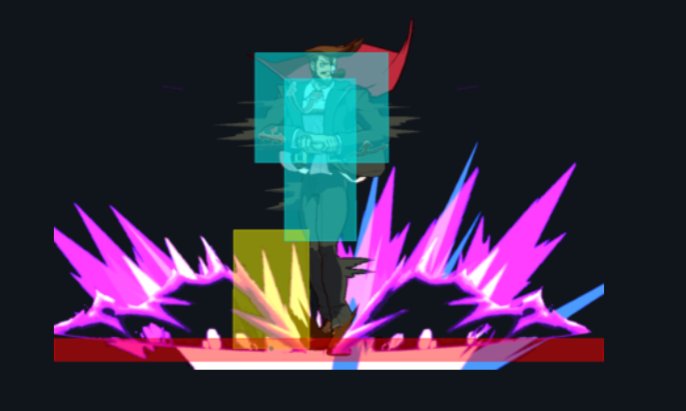 chimpo383's tweet photo. @naokihashimot0 Everyone down here sounding like chat gpt, but they're missing the point that the hitbox doesn't look like this anymore as of 2.0,  and you can get hit by all the lows during startup.  Also I wouldn't say that strive 2h is significantly larger than xrd, just the screen is smaller https://t.co/jm7JIJl4zK