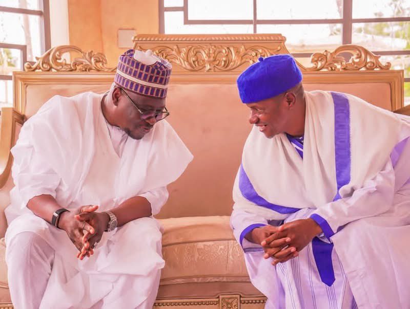 AdamawaLastBor's tweet photo. Governor Ahmadu Umaru Fintiri, has led a high-powered delegation of government officials and political appointees to Fufore to commiserate with the Emir of Fufore, Alhaji Sani Ahmadu Ribadu, over the death of the Executive Chairman of Fufore Local Government Area, Doctor Yahaya Saidu.

The governor described the death of Doctor Saidu as a great loss, not only to the people of Fufore but also to Adamawa State and Nigeria at large.

He said the late chairman was a successful businessman and committed politician who regarded leadership as an opportunity to make a positive impact on the lives of the people.

Governor Fintiri noted that his death came at a time when his contributions were greatly needed.

Governor Fintiri further stated that since Doctor Saidu assumed office as chairman, he had contributed to the development of Fufore Local Government Area. 

In a demonstration of support for the bereaved family, the governor directed the Commissioner for Education to take responsibility for the education of one of the deceased son up to university level.

The governor prayed to Allah to forgive the deceased, grant him eternal rest in Aljannatul Firdaus, and give the family the strength to bear the loss.

Responding, the Emir of Fufore, Alhaji Sani Ahmadu Ribadu, thanked Governor Fintiri and his entourage for the visit and expression of sympathy, praying that Allah would abundantly reward them.

Doctor Yahaya Saidu died last Friday after a brief illness at the age of fifty-seven,He is survived by three wives and five children.

The governor was accompanied on the condolence visit by Deputy Governor, Professor Kaletapwa George Farauta; Chief of Staff, Doctor Edgar Emos Sunday; Secretary to the State Government, Auwal D. Tukur; APC governorship candidate, Ahmed Tijjani Galadima Aminu and other commissioners and government officials.