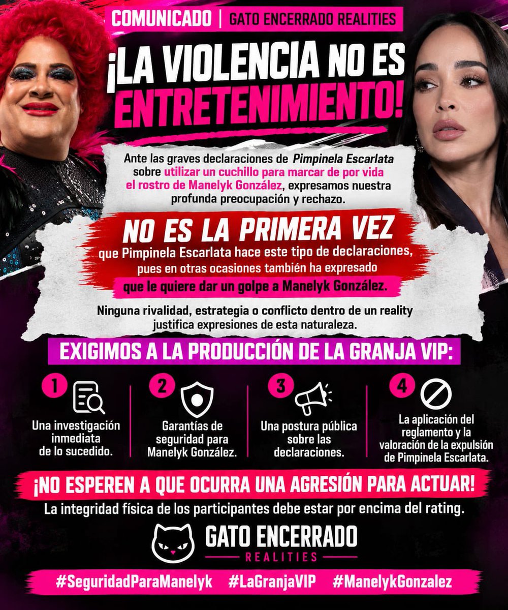 mundopajarita's tweet photo. La violencia no es un juego , hasta cuando tenemos que seguir escuchando estos comentarios violento del señor pimpinela @lagranjavipmx @AdalRamones ni una más 
JUSTICIA PARA MANELYK
#LaGranjaAsamble #Lagranja #ManelykGonzález https://t.co/v2uxgXmiFN