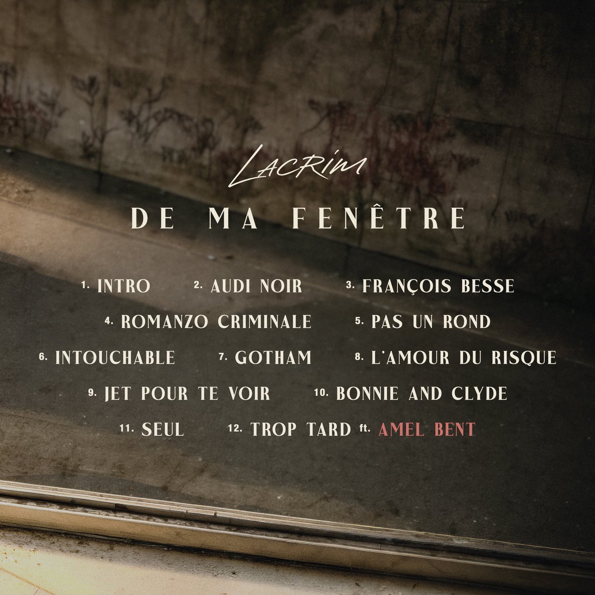 Lacrim_Officiel's tweet photo. Et comme un cadeau n’arrive jamais seul.. 🎁💿

La B.O de mon livre "De ma Fenêtre" sera disponible à minuit sur toutes les plateformes ! 

Un grand merci à Amel Bent de paraître sur la bande-son de ma vie 🐅 https://t.co/XKGoBDorZj