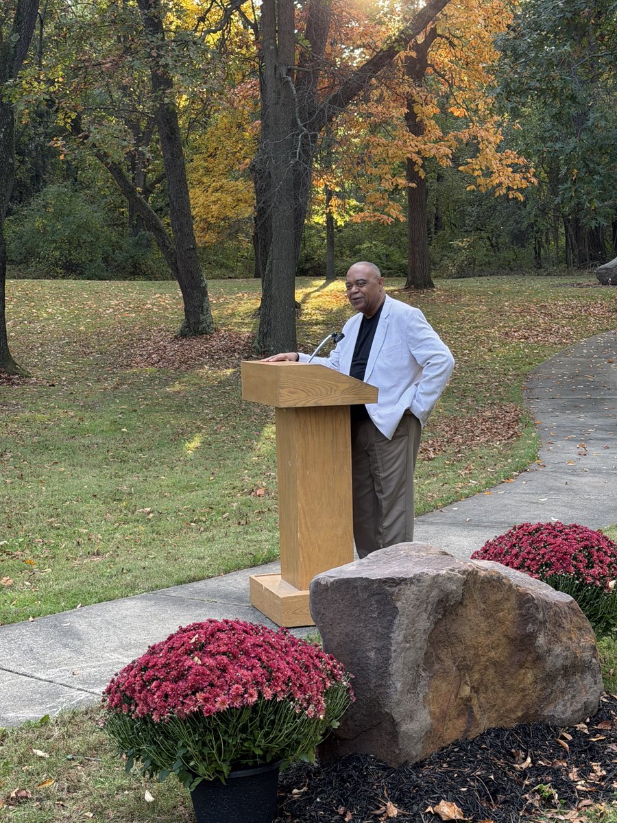 StarrCommon's tweet photo. Yesterday, we honored Kenneth T. Ponds with a plaque on our Albion campus, celebrating 40+ years of service to Starr Commonwealth. Thank you, Ken, for your compassion, leadership, and commitment to the Oneness of Humankind. Your legacy continues to inspire us. https://t.co/TR0YBLFqo5