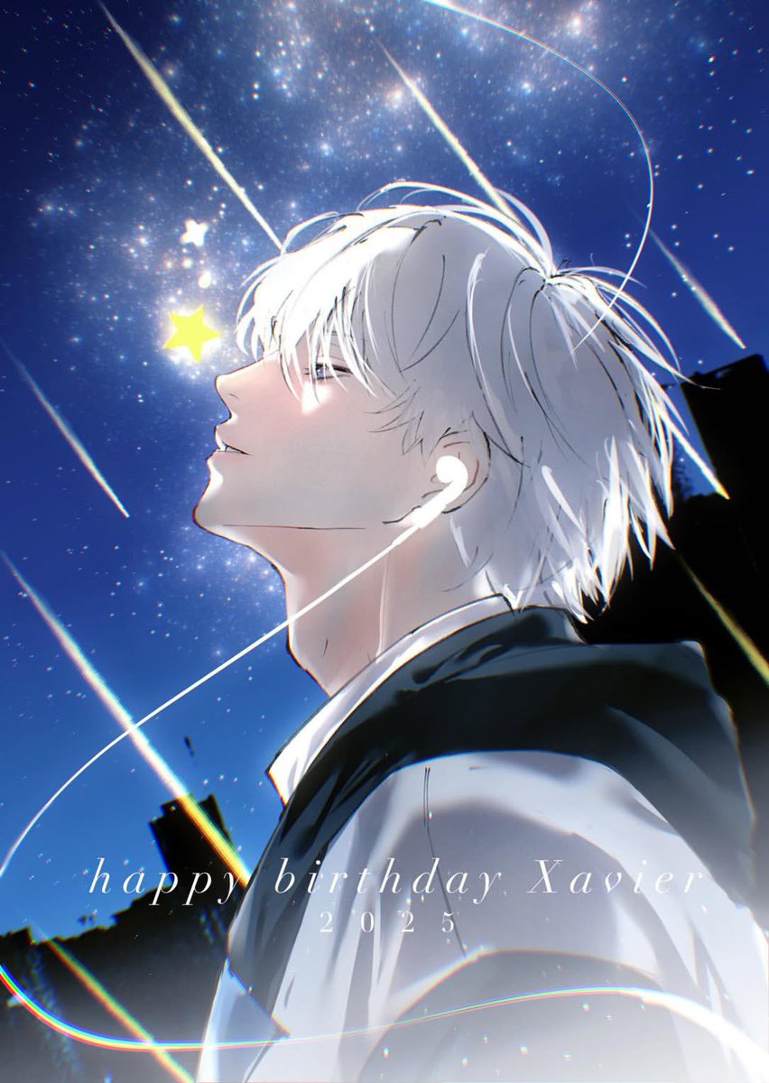 sodayutzu's tweet photo. ⭐️🎂 #xavier https://t.co/t5jlafiRHP