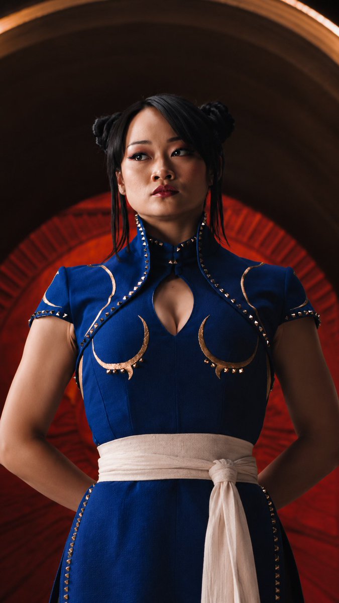 koreanoli's tweet photo. Callina Liang as Chun-Li ❤️ https://t.co/HYInqwHEm1
