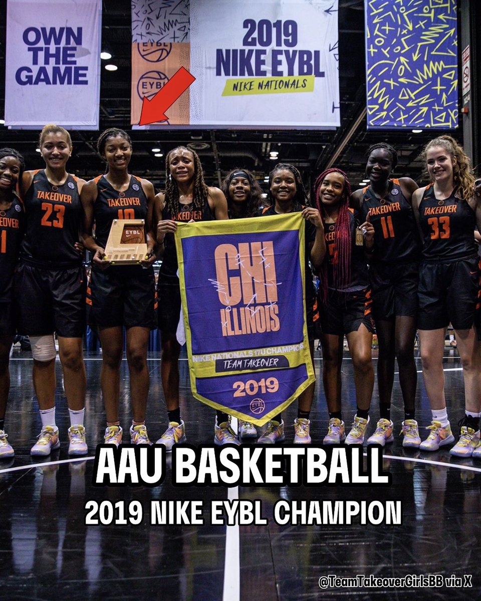 WNBA's tweet photo. A history of winning 🏆

Angel Reese has found a way to win at every stage of her life, and now she's chasing her first WNBA championship!

Tune in to Game 1 of the WNBA Finals October 17 at 3:30pm/ET on NBC &amp; Peacock. https://t.co/1dggRw85jy