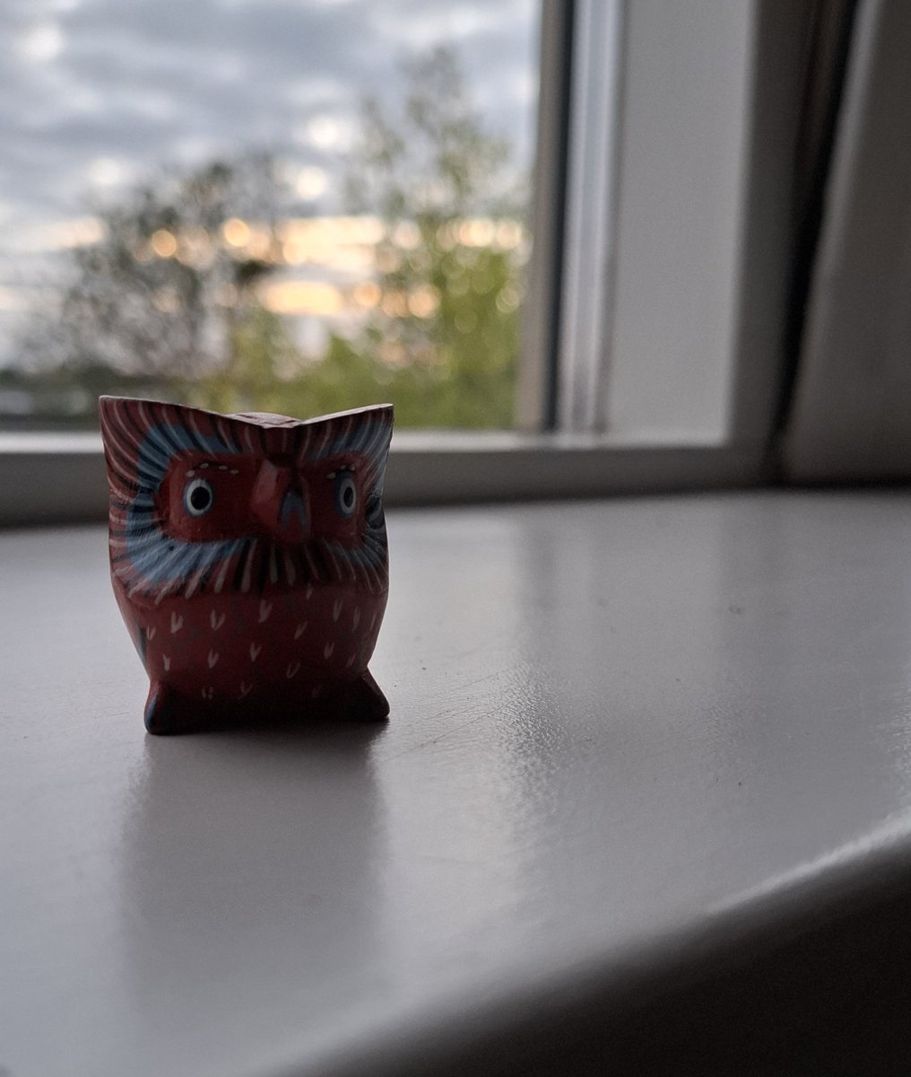 mariedS_1966's tweet photo. @istevejansen @stormborne68 just take a look Steve, I’ve found something similar! This owl is also made of wood and comes from Indonesia https://t.co/0c8hGoomgl