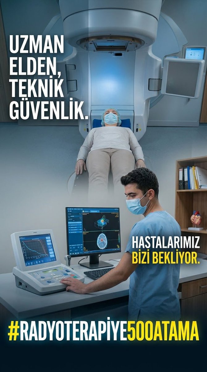 defnedudukaplan's tweet photo. Kanser hastalarının yaşam mücadelesinde en ön saftayız. Yetersiz kadro yüzünden hizmet aksamasın, genç teknikerler atansın! @saglikbakanligi @drmemisoglu @memetsimsek #Radyoterapiye500Atama https://t.co/5lb8J7qyel