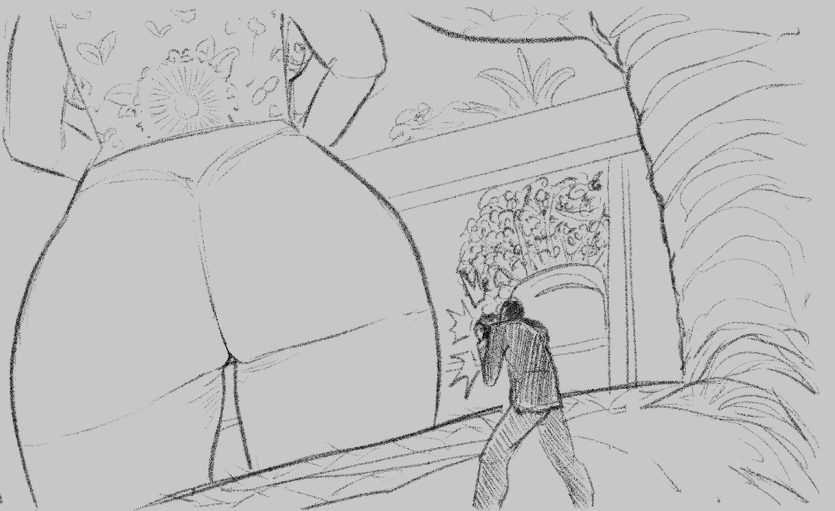 ArchieWilliamMH's tweet photo. So... AWA Issue 28 got a release date and will be out on December 8th. Super excited! Also, have a sketch of Val and some perv with a camera! https://t.co/5UiyMI8w2f