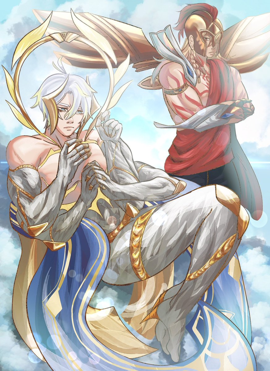 PhosphophyllP's tweet photo. quick kephai and nikadei

#mydei #phainon https://t.co/Ho9ge2w57Z