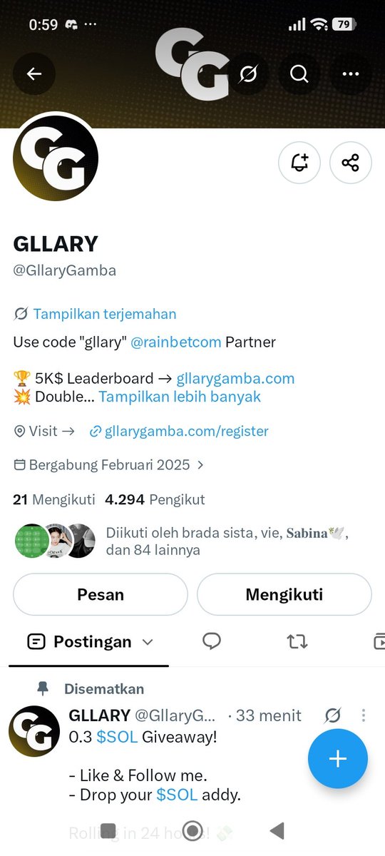 Telkomzsel's tweet photo. @AFCryptoX @GllaryGamba https://t.co/br3uwmEaL3