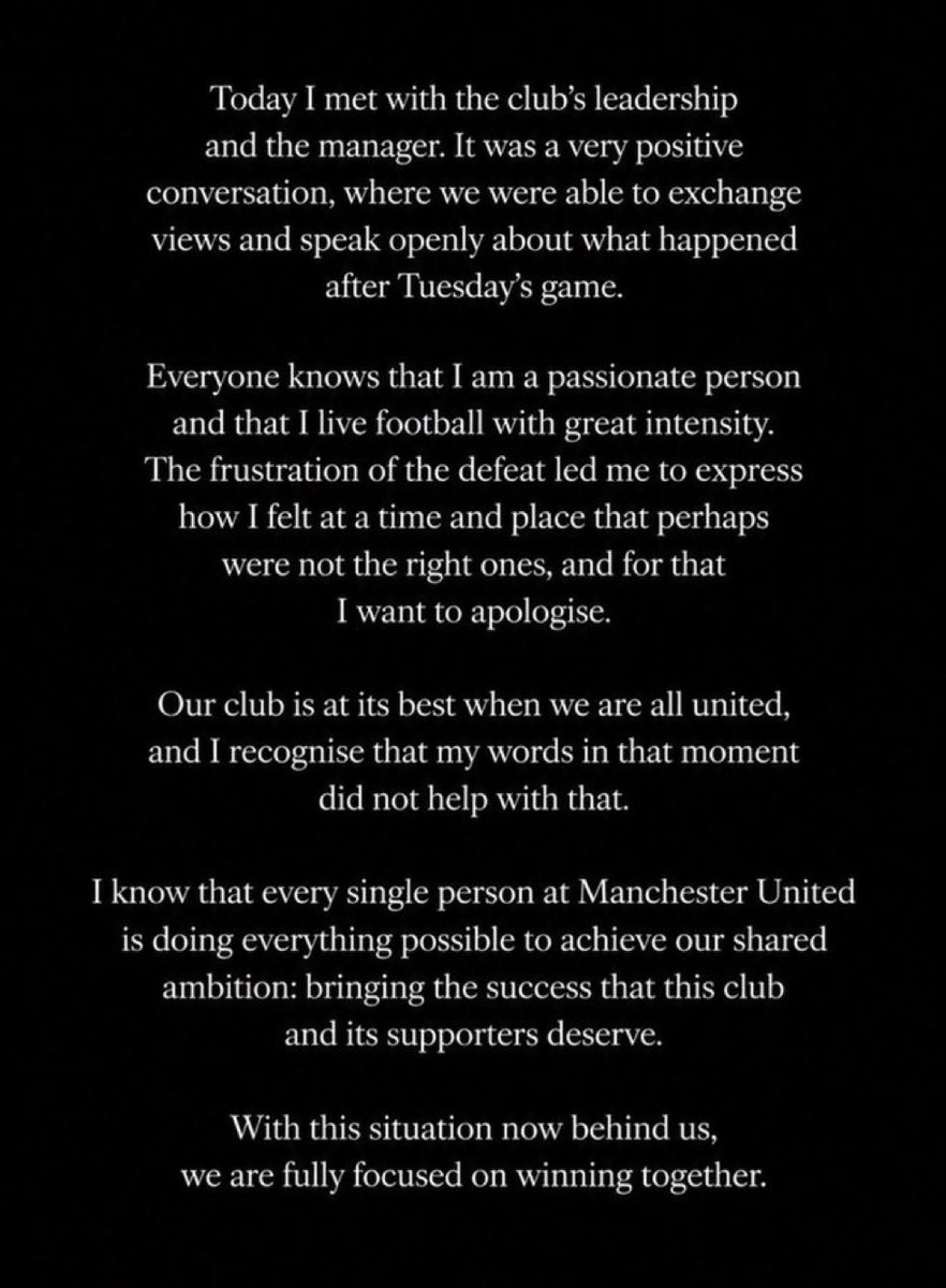 FrankEra_'s tweet photo. 🚨📸  | BREAKING - Lisandro Martinez on IG:

He confirms he met with Manchester United's leadership and Michael Carrick today. https://t.co/XacrX4AATI