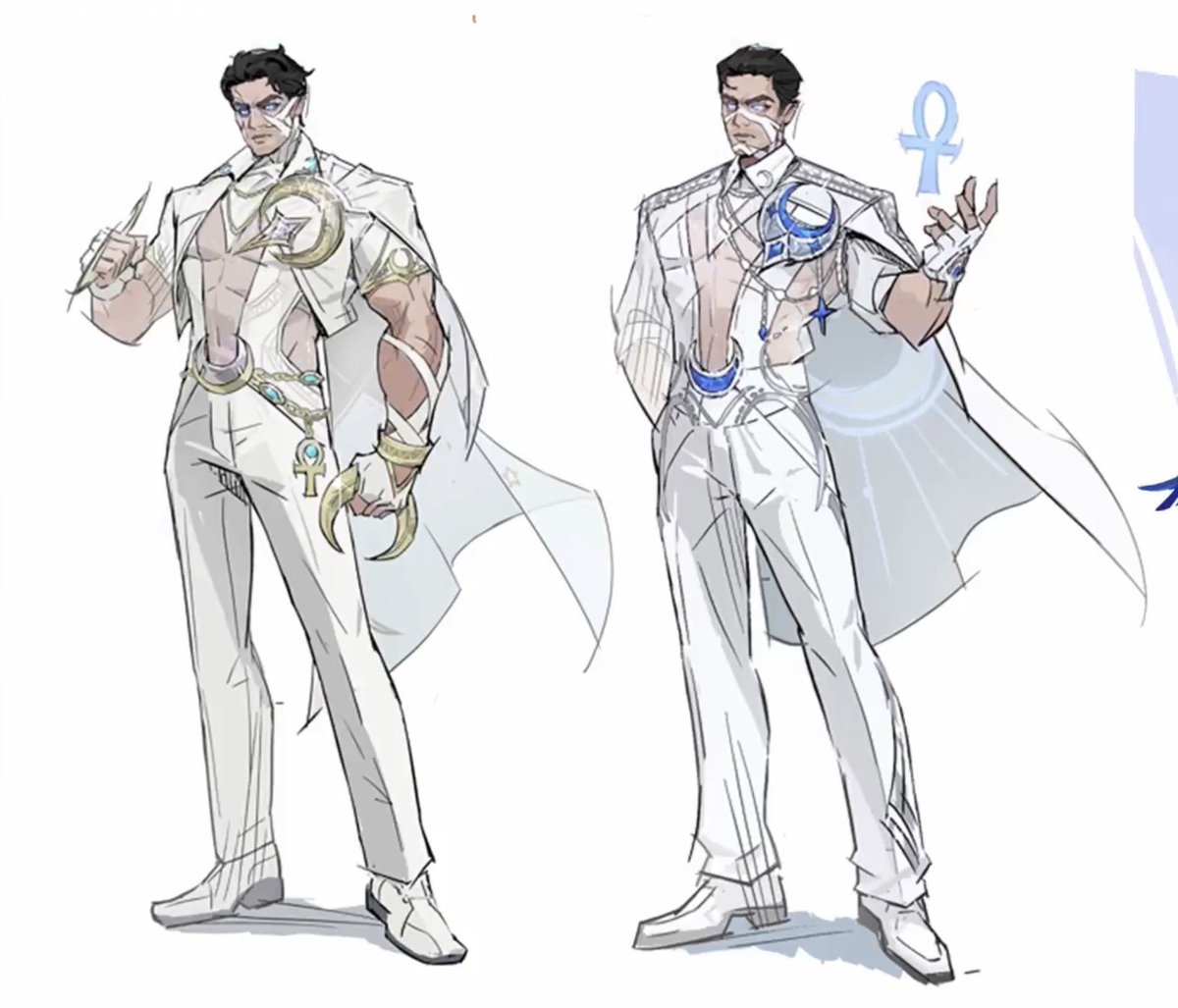 m00nstez's tweet photo. OMG THESE MOON KNIGHT CONCEPTS ARE SOOO GOOOD IM LOVE ❤️ 🥰🥰🥰🥰 https://t.co/sAXvHH9NVy