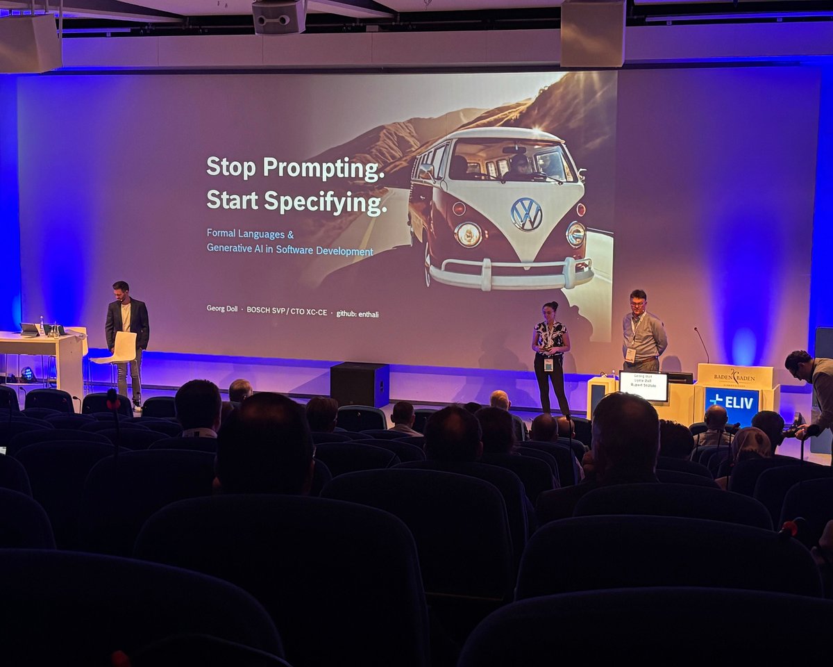altium's tweet photo. Day 2 at ELIV 2026 in Baden-Baden, and what a great way to finish! We're proud to be a sponsor!

On November 3, we're hosting The Future of Electronics Development in Automotive and Mobility in Stuttgart, and we'd love to see you there!

#AutomotiveElectronics #Altium https://t.co/tCBCFmZ5by
